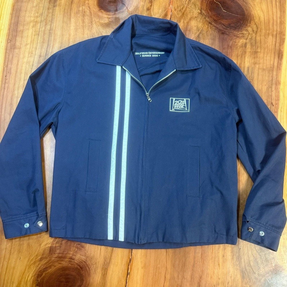 Vintage Y2K Hollywood Entertainment Summer 2000 Crew Jacket 20th century Fox K19